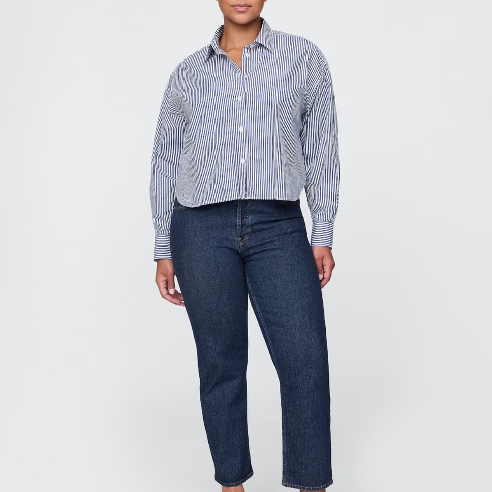 Gap High Rise Cheeky Straight Jeans